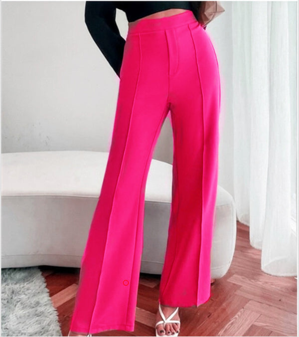 High Waist Casual Loose Trousers