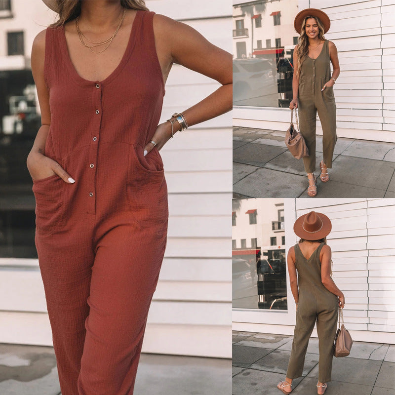 Women's Casual Jumpsuit