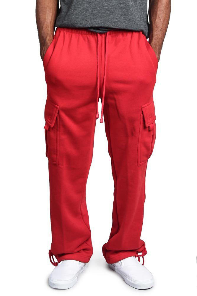 Multi-pocket Loose Fit Sweatpants