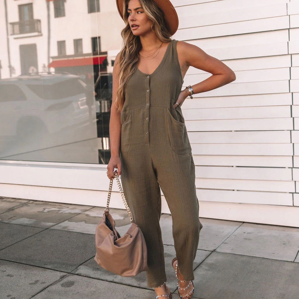 Women's Casual Jumpsuit