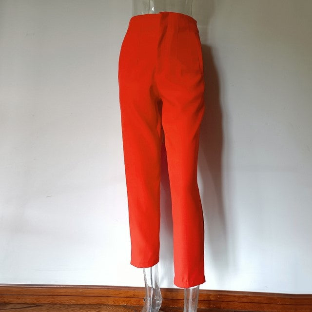 Casual Straight Leg Pants