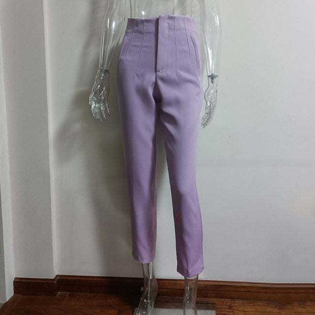 Casual Straight Leg Pants