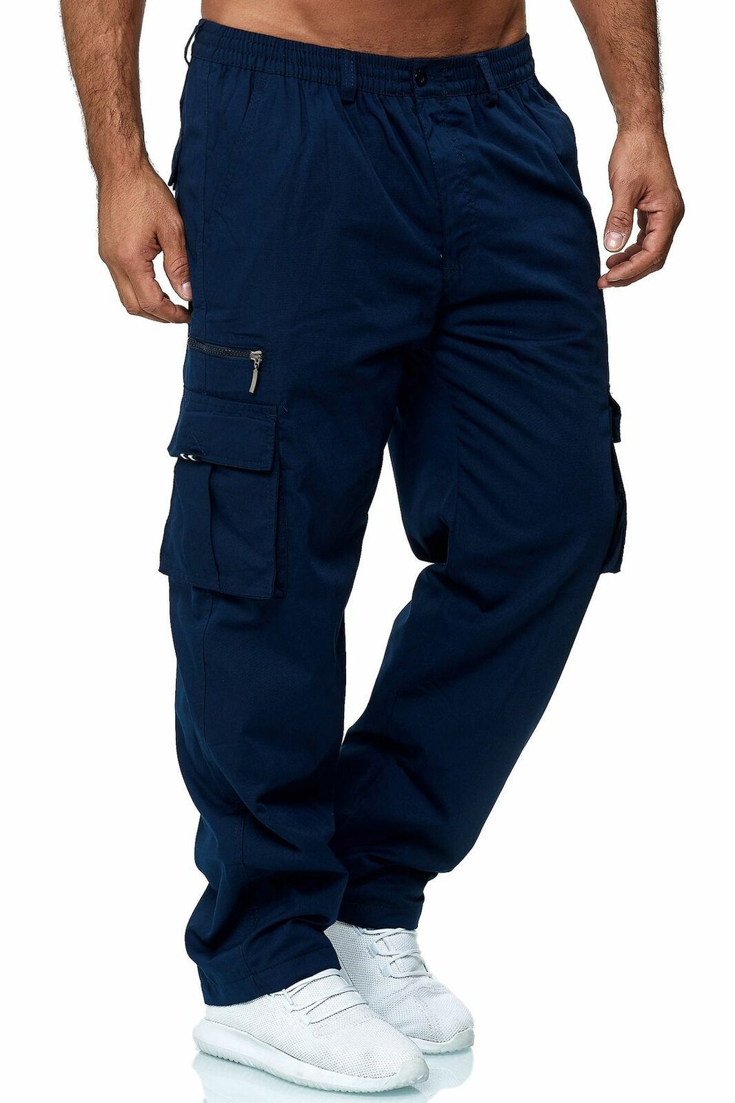 Multi-pocket Straight Fit Cargo Pants