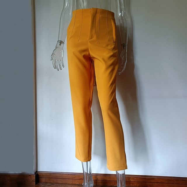 Casual Straight Leg Pants