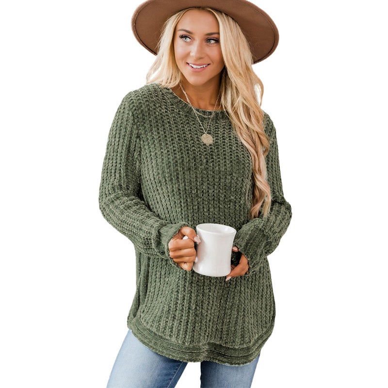 Knitted Pullover Sweater