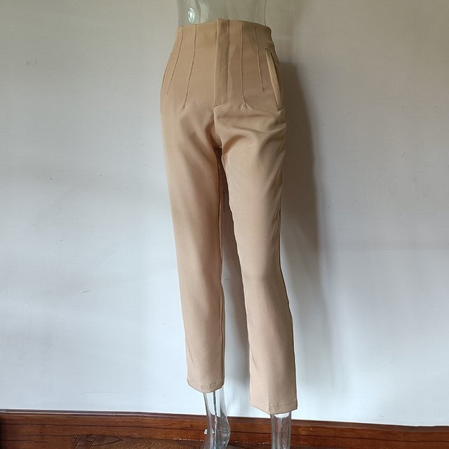 Casual Straight Leg Pants