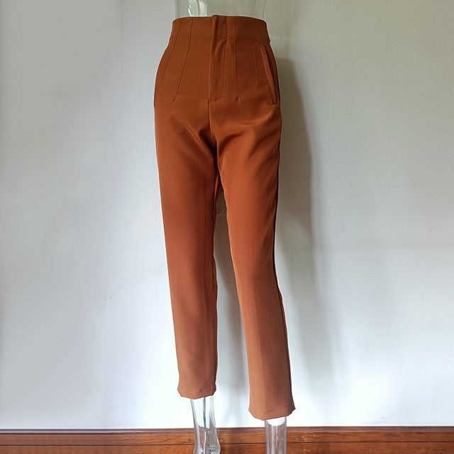 Casual Straight Leg Pants