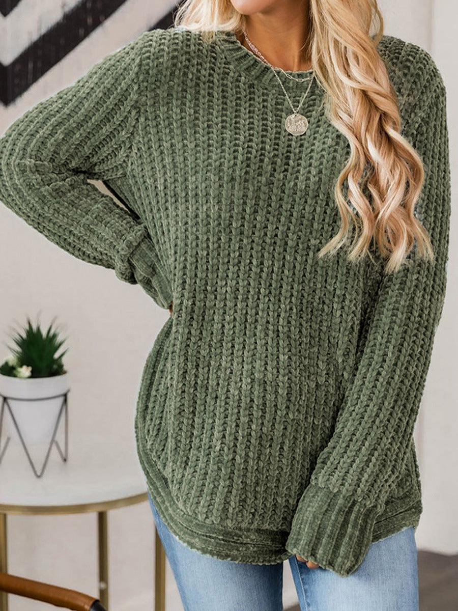 Knitted Pullover Sweater