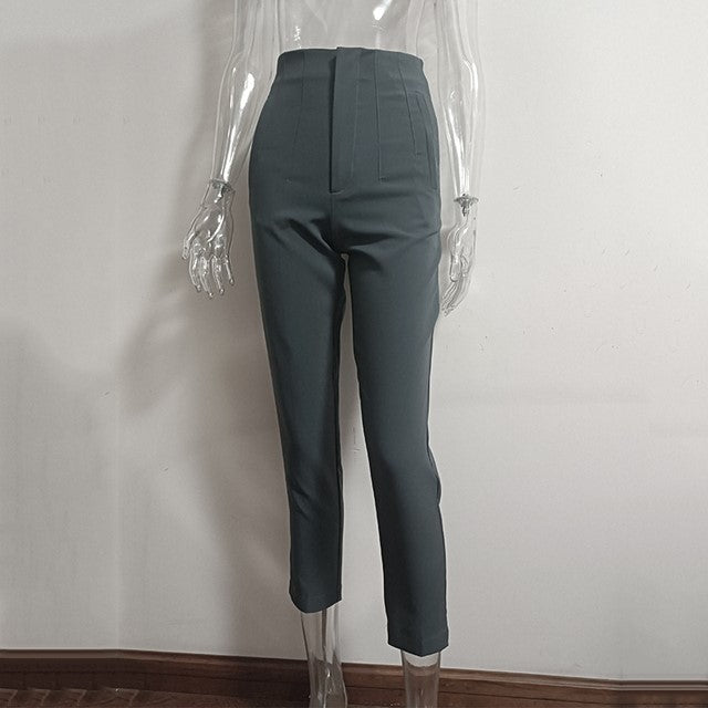 Casual Straight Leg Pants