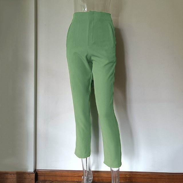 Casual Straight Leg Pants