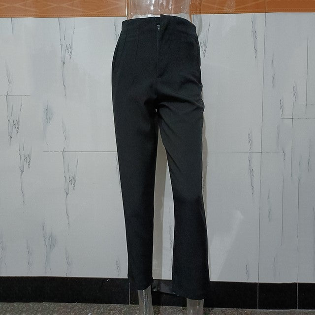 Casual Straight Leg Pants