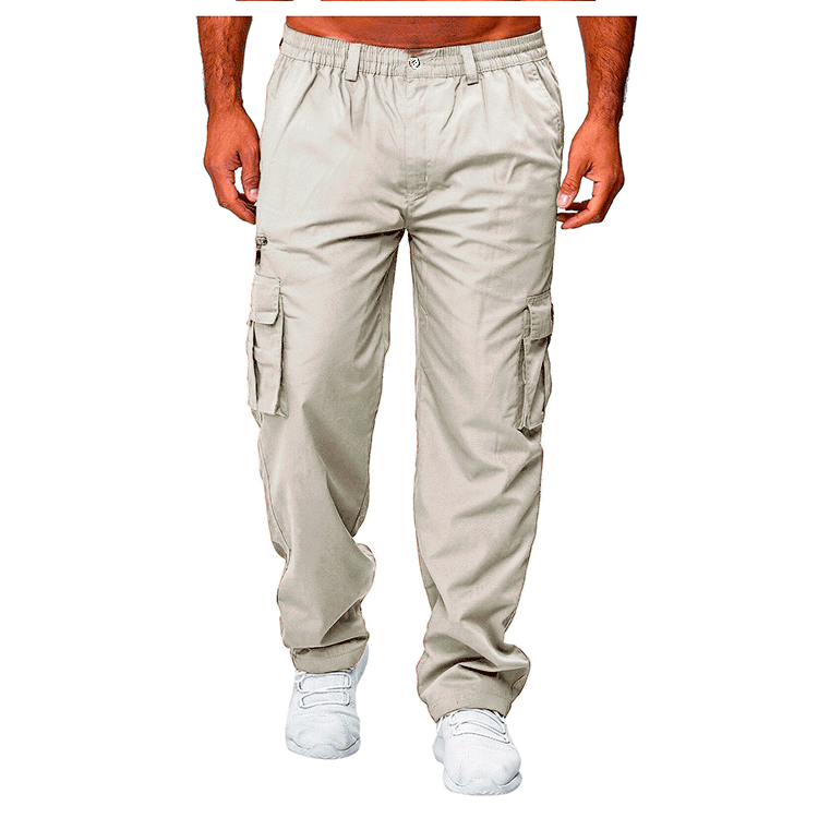 Multi-pocket Straight Fit Cargo Pants