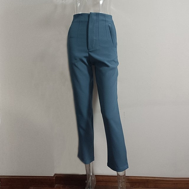 Casual Straight Leg Pants