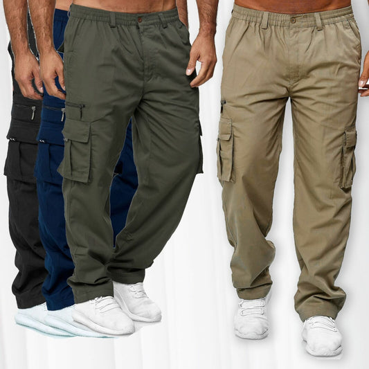 Multi-pocket Straight Fit Cargo Pants