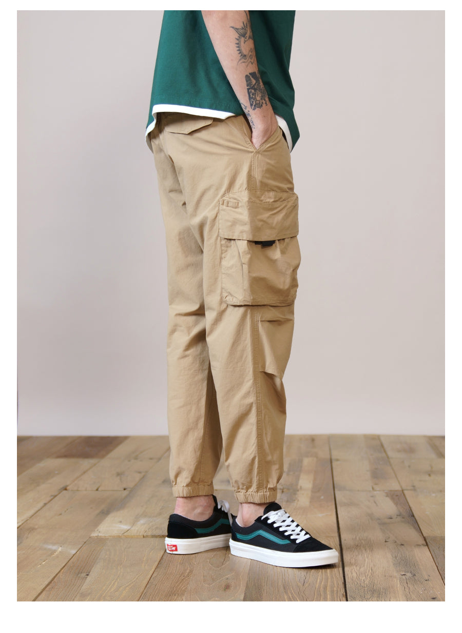 Casual Cropped Trousers