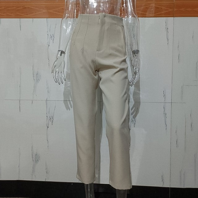 Casual Straight Leg Pants