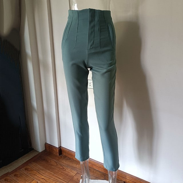 Casual Straight Leg Pants