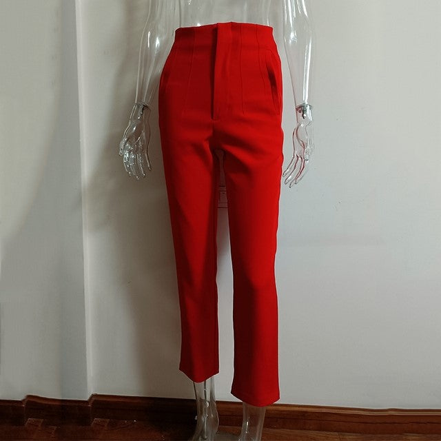 Casual Straight Leg Pants