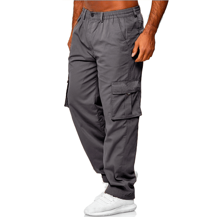 Multi-pocket Straight Fit Cargo Pants