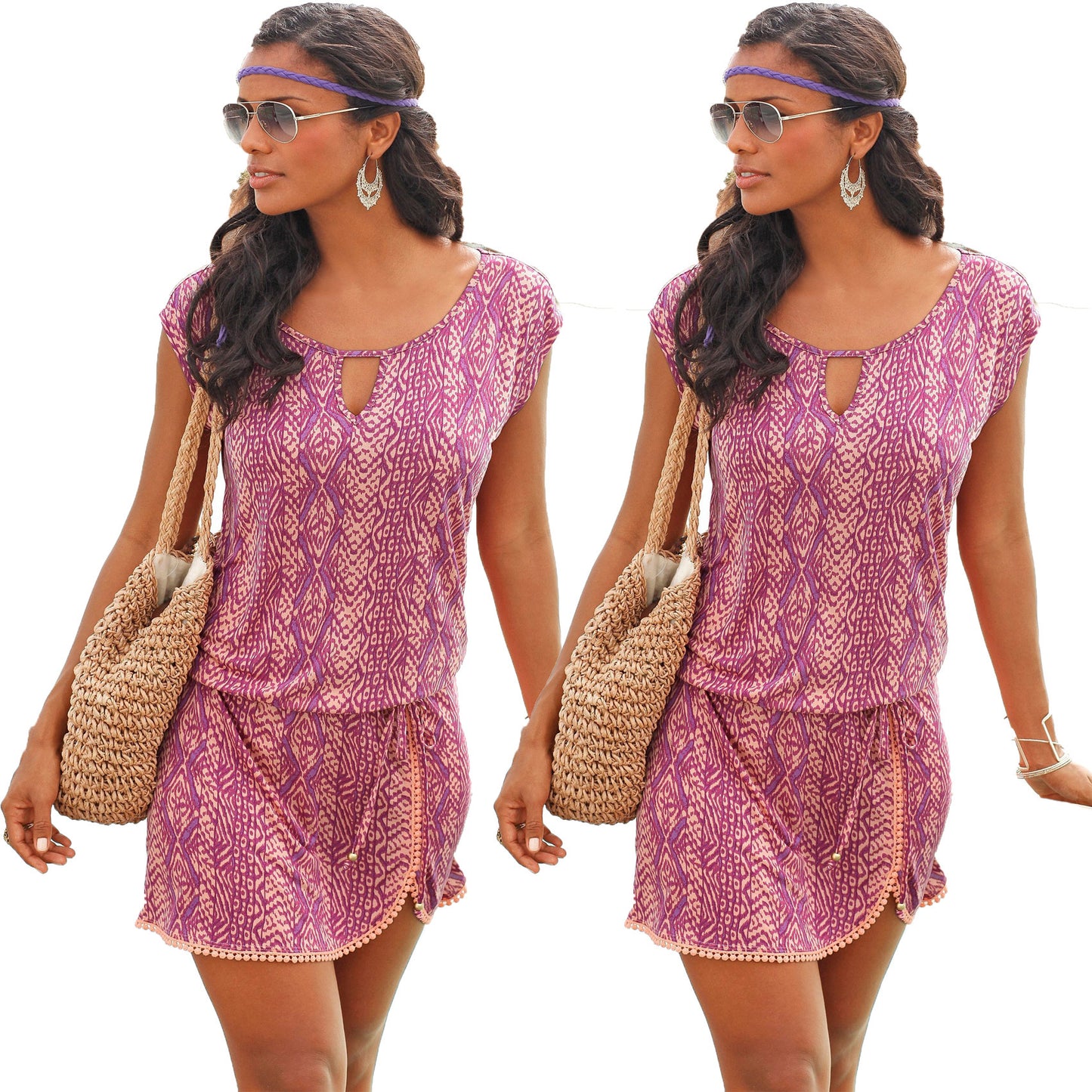 Loose Lace Skirt Dress