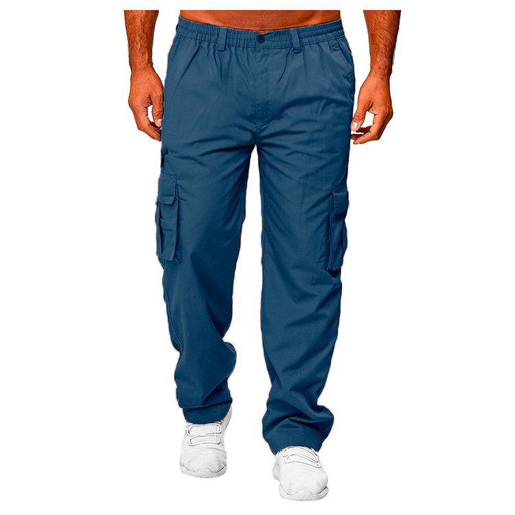 Multi-pocket Straight Fit Cargo Pants