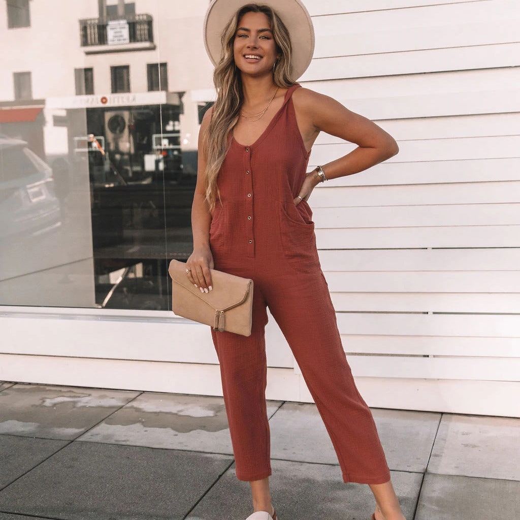 Women's Casual Jumpsuit