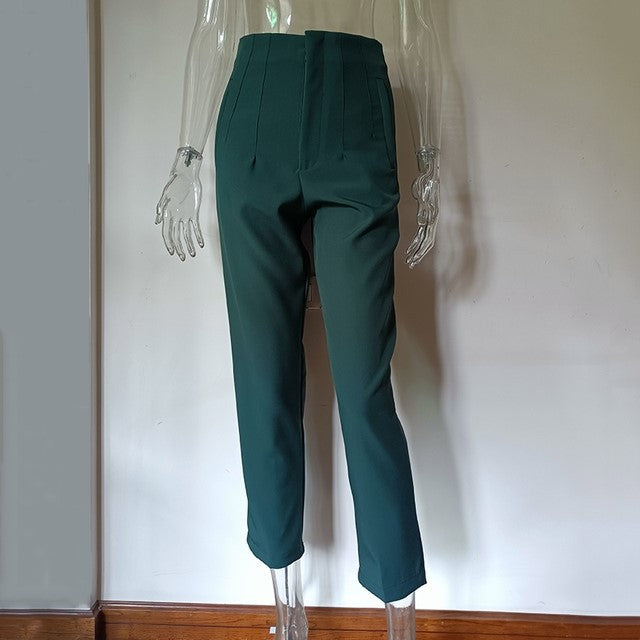 Casual Straight Leg Pants